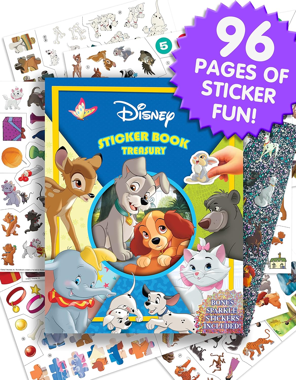 Disney Animals Classics Sticker Book Treasury