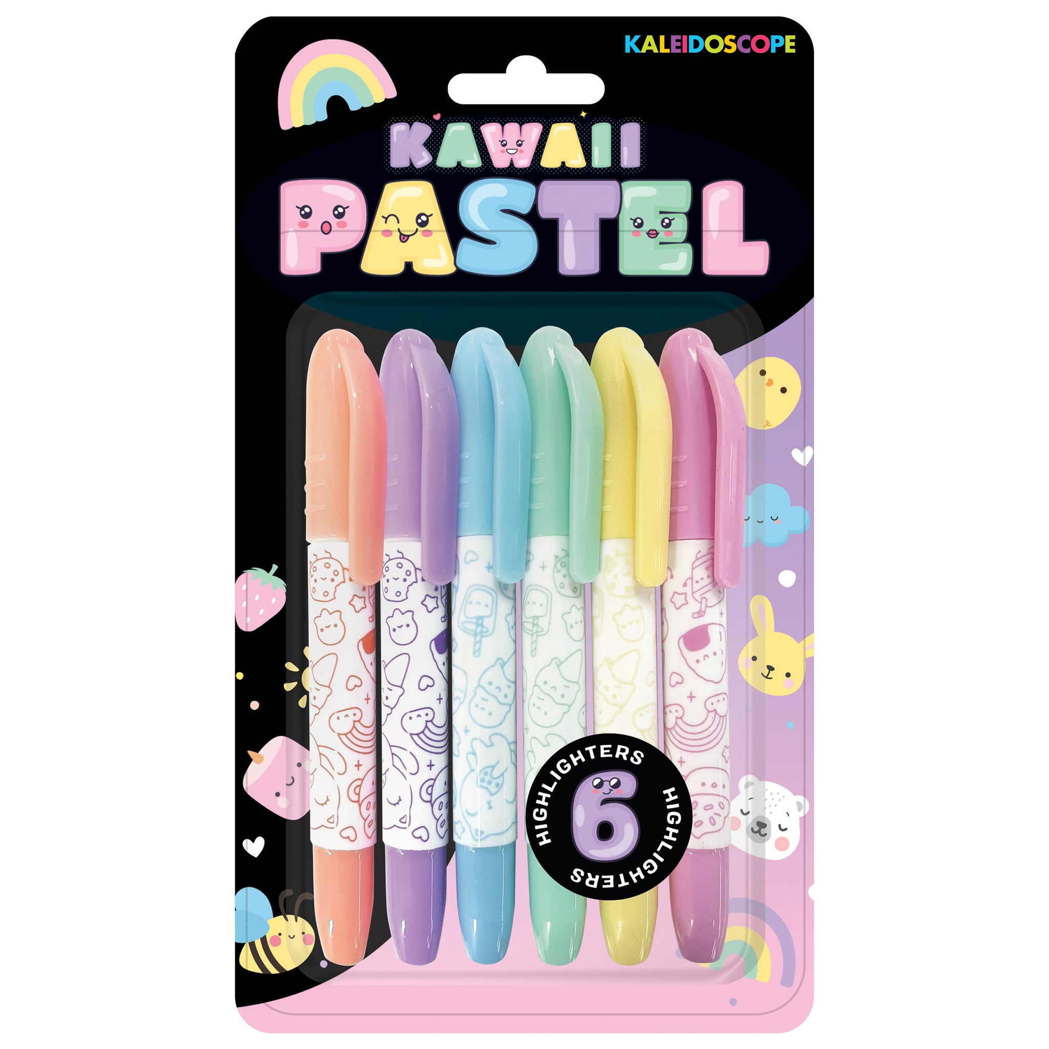 Hinkler Kaleidoscope 6 Kawaii Pastel Markers