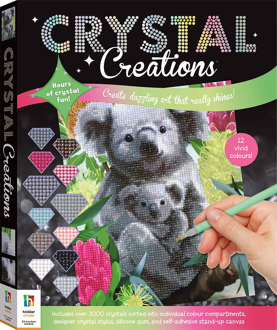 Hinkler Crystal Creations: Koala Love Craft Activity Kit