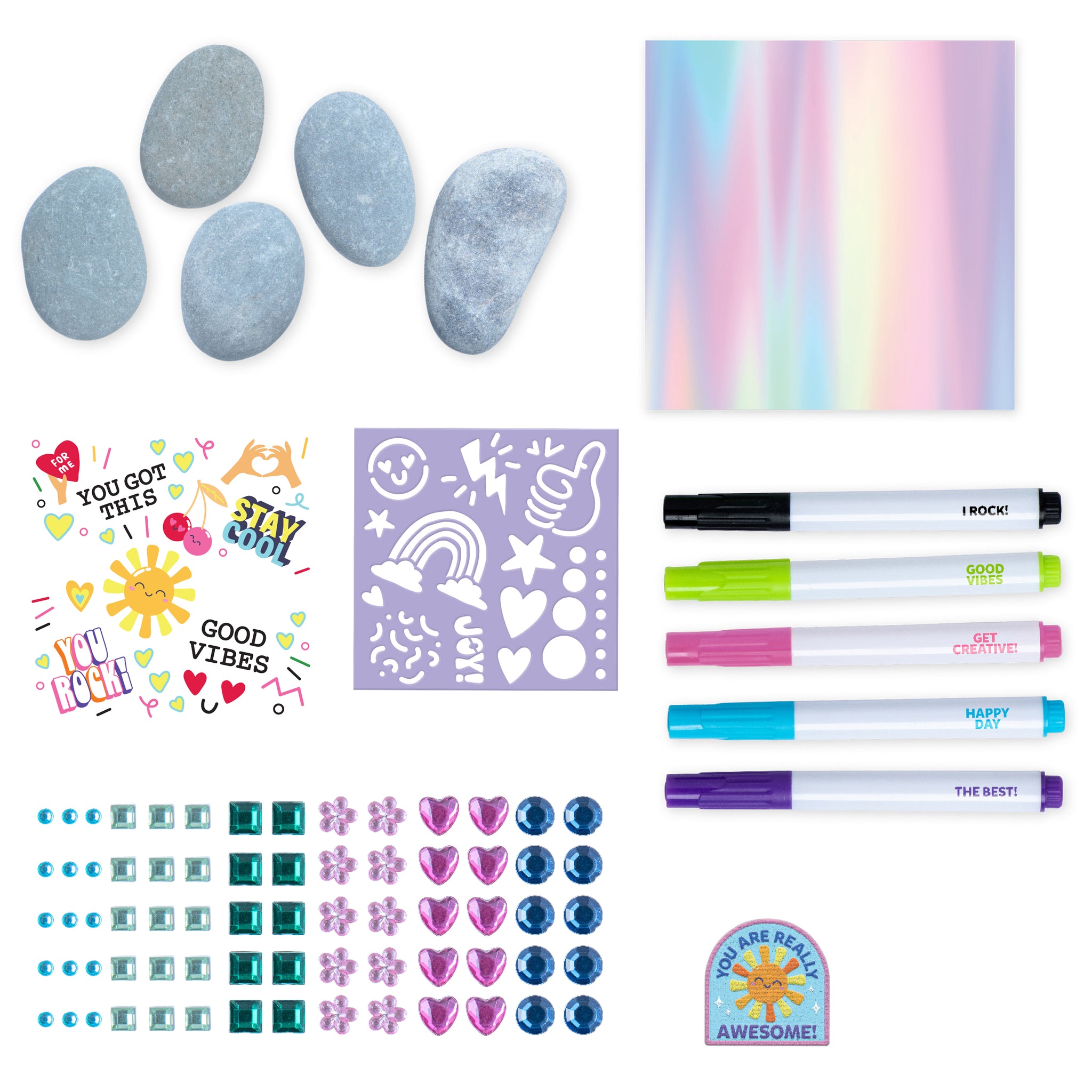 Mindful Creativity: Positivity Rock Art Kit