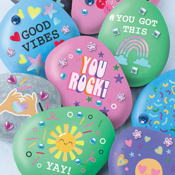 Mindful Creativity: Positivity Rock Art Kit