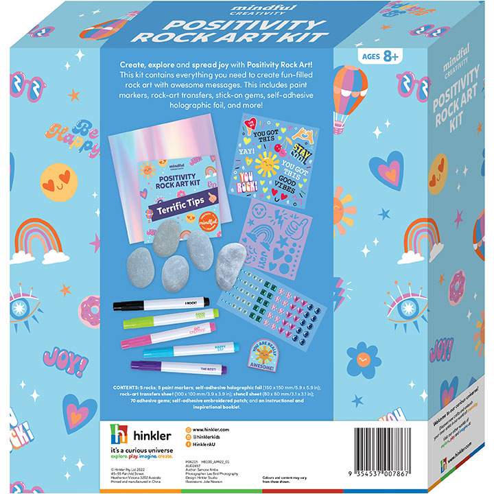 Mindful Creativity: Positivity Rock Art Kit
