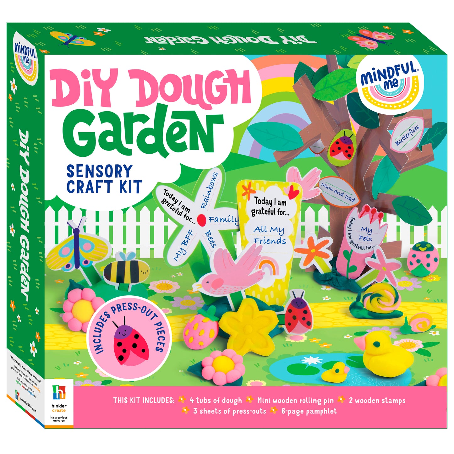 Hinkler Mindful Me DIY Dough Garden Sensory Craft Kit