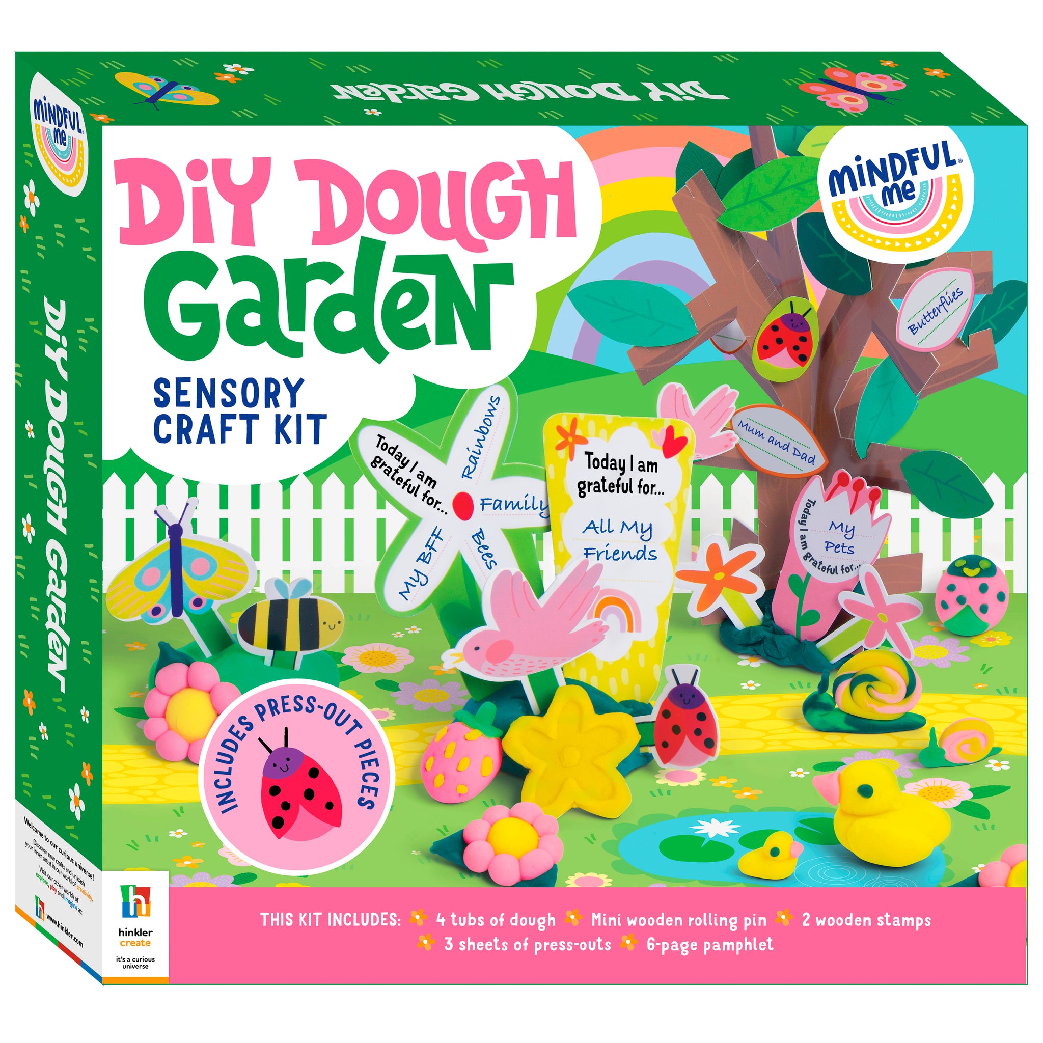Hinkler Mindful Me DIY Dough Garden Sensory Craft Kit