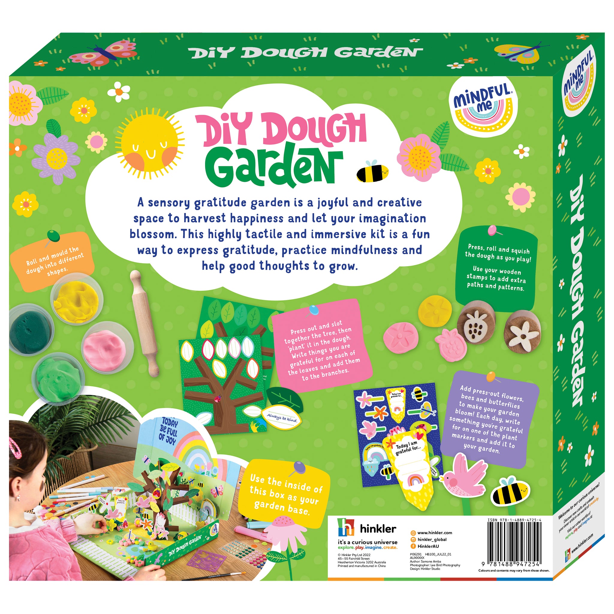 Hinkler Mindful Me DIY Dough Garden Sensory Craft Kit