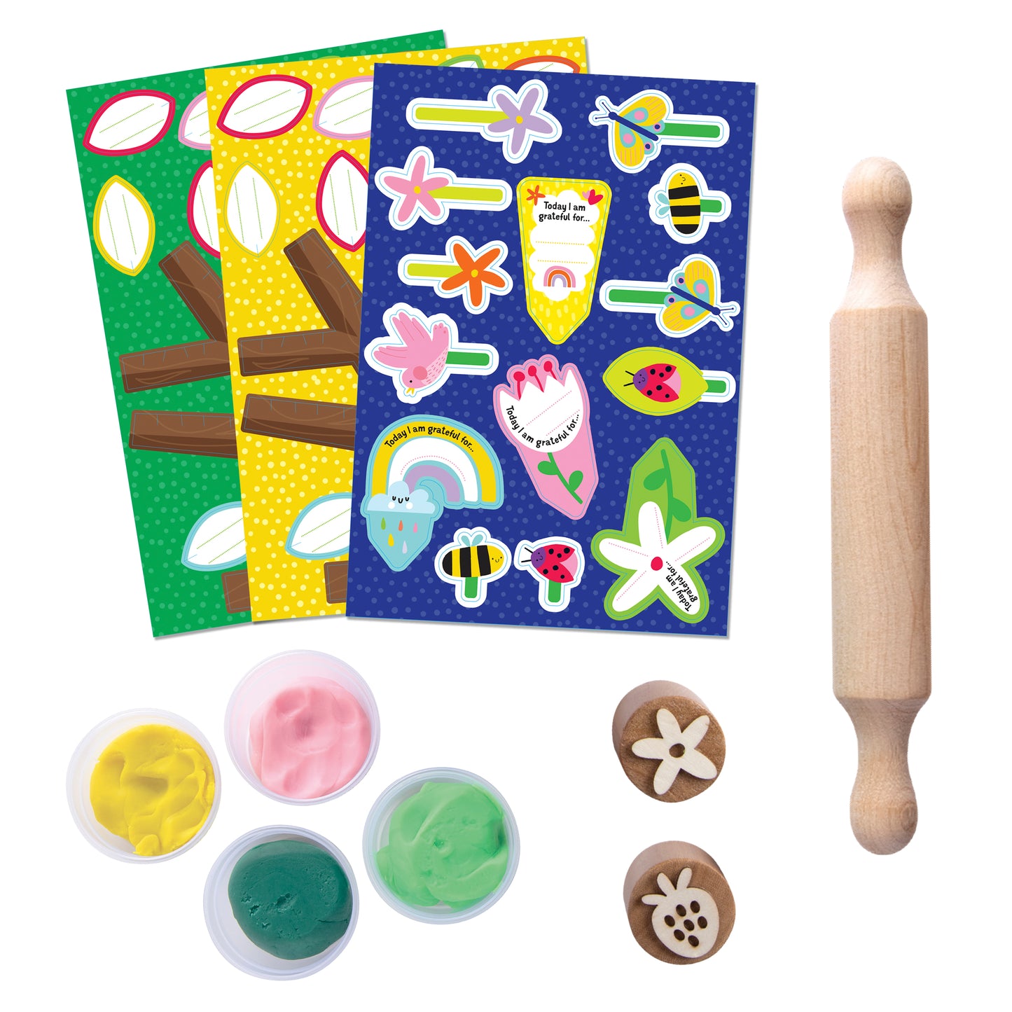 Hinkler Mindful Me DIY Dough Garden Sensory Craft Kit