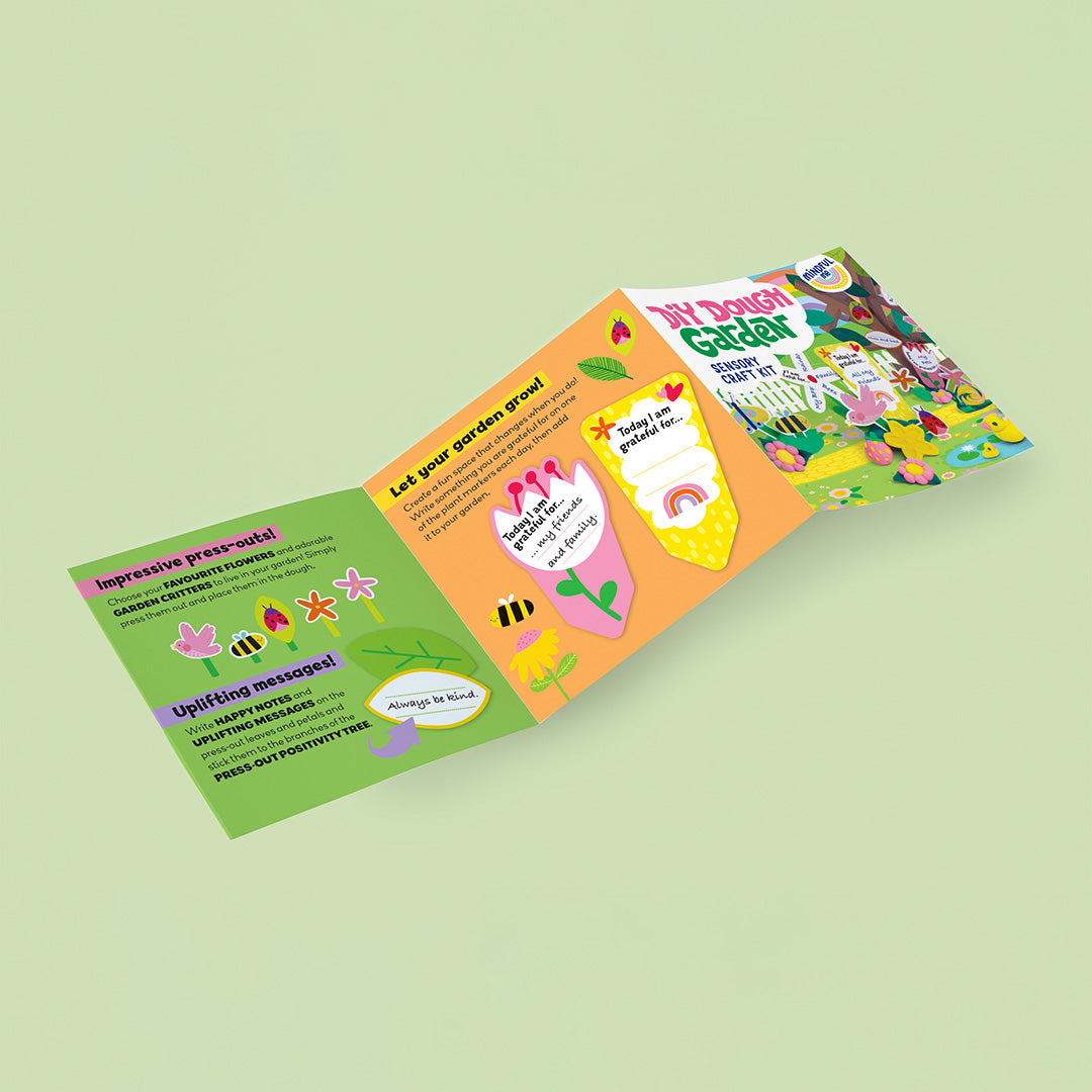 Hinkler Mindful Me DIY Dough Garden Sensory Craft Kit