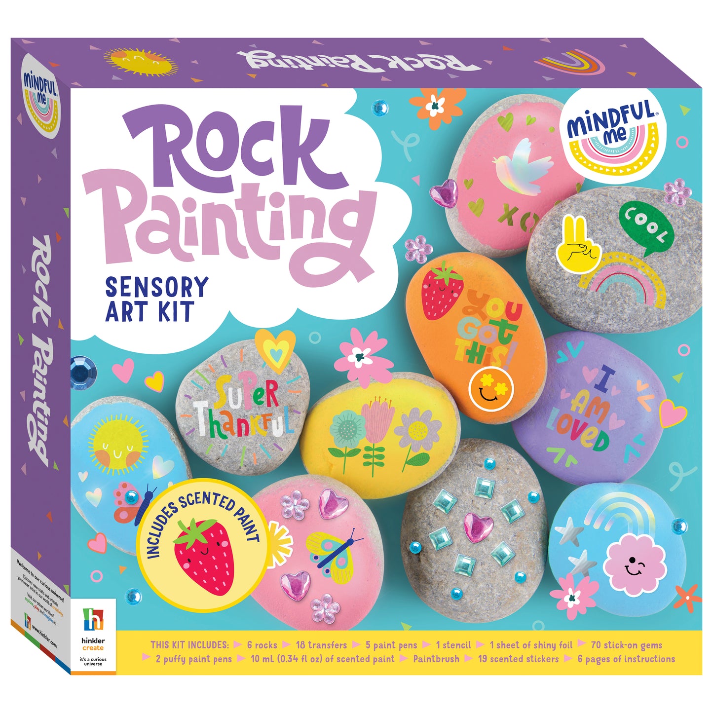 Mindful Me Rock Painting Sensory Art Kit