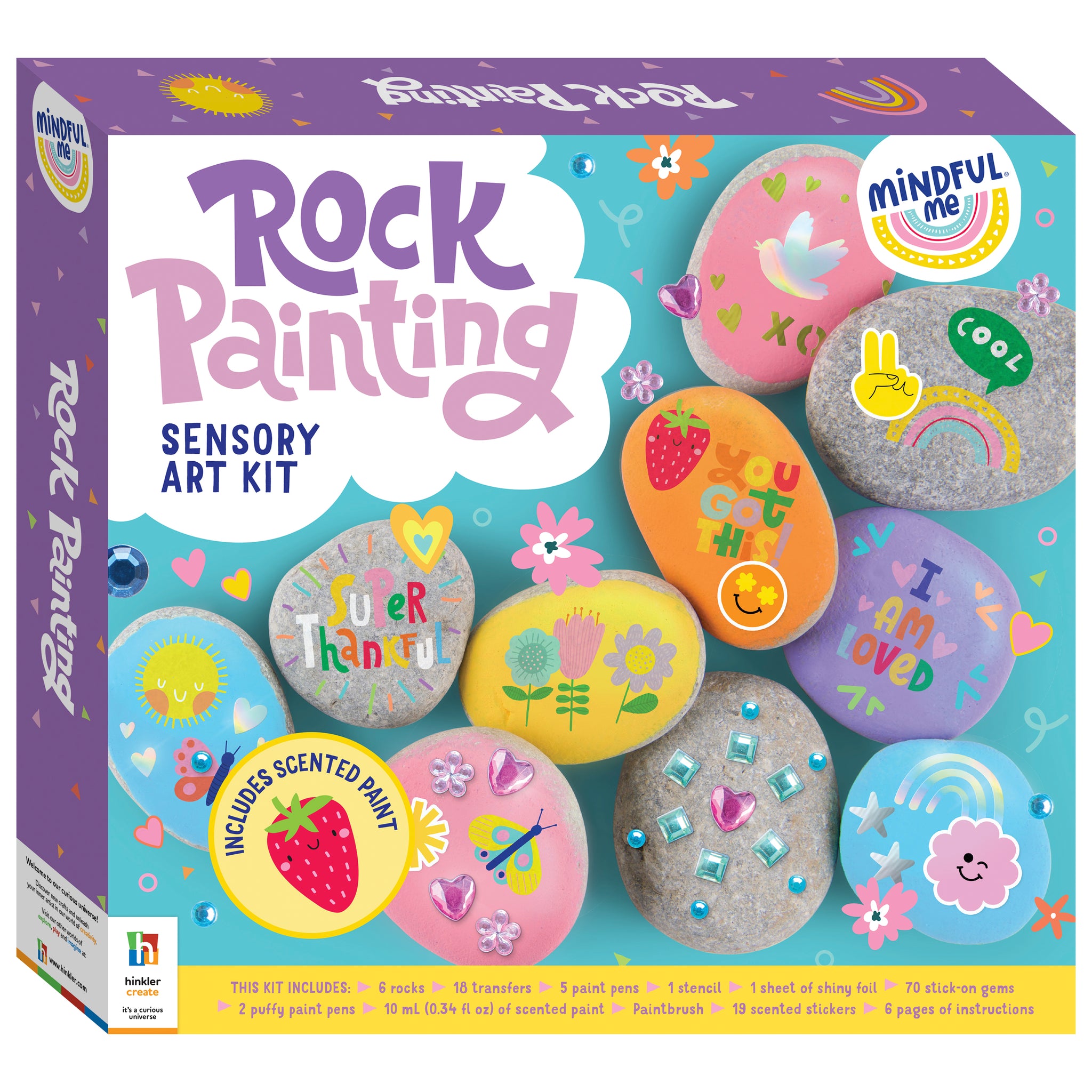 Mindful Me Rock Painting Sensory Art Kit
