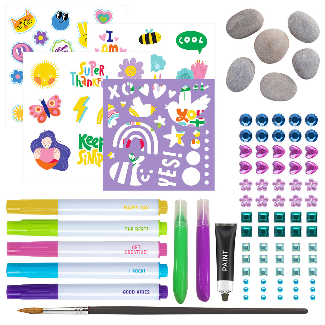 Mindful Me Rock Painting Sensory Art Kit