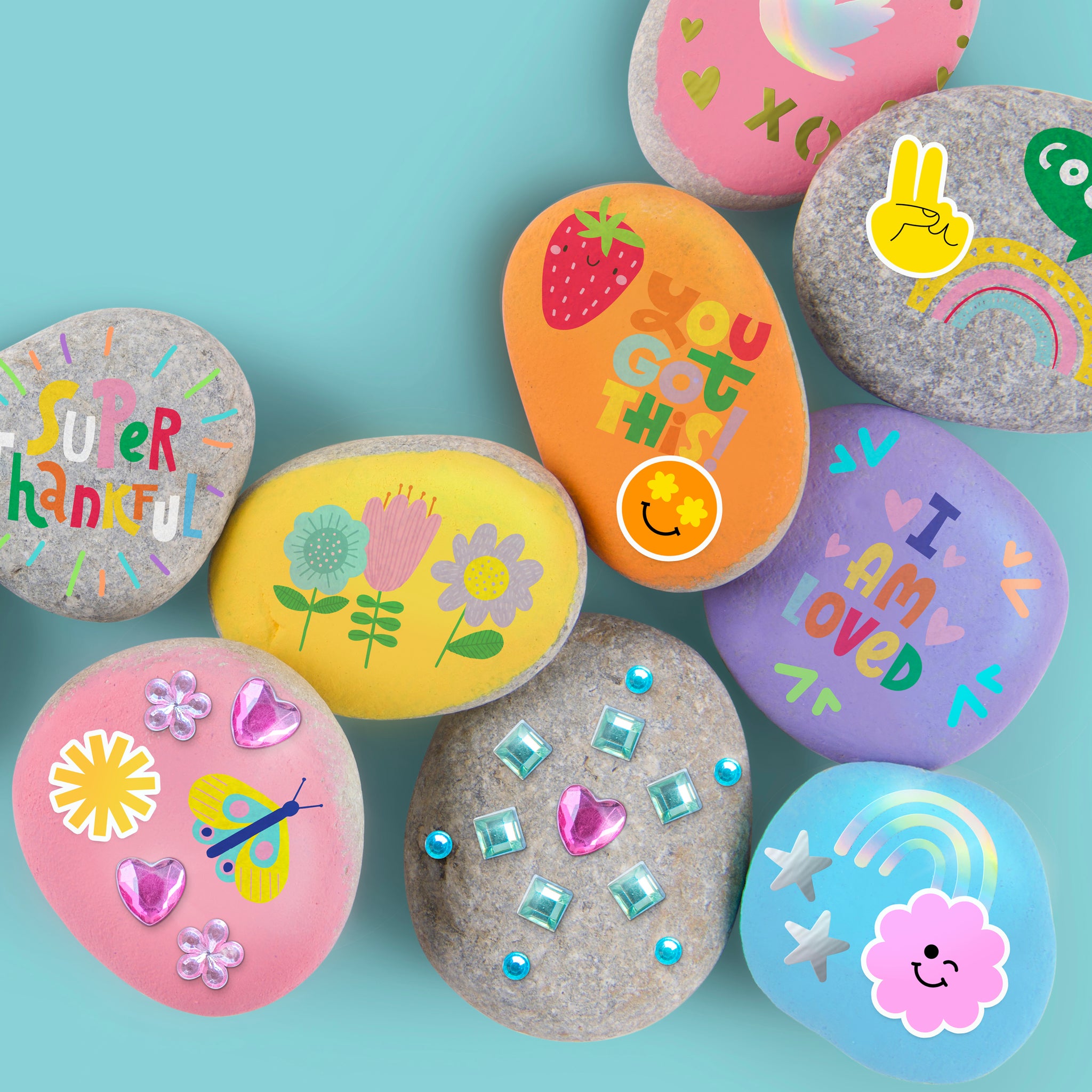Mindful Me Rock Painting Sensory Art Kit