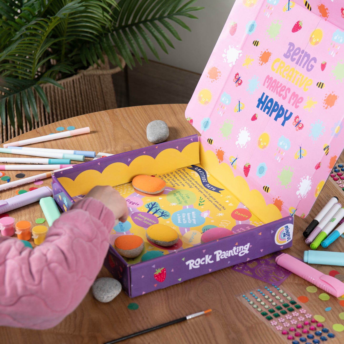 Mindful Me Rock Painting Sensory Art Kit