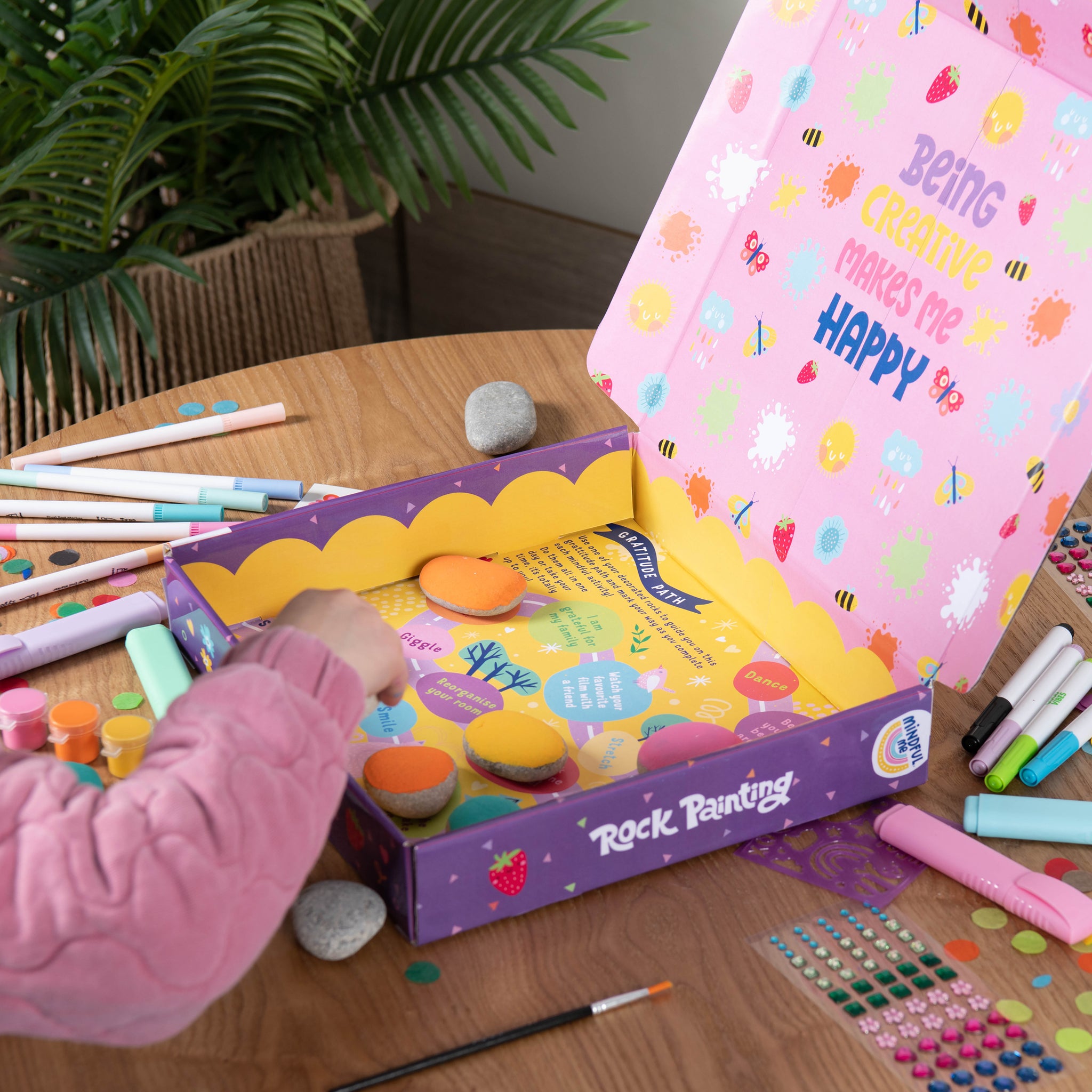 Mindful Me Rock Painting Sensory Art Kit