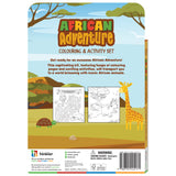 Hinkler African Adventure Colouring & Activity Set