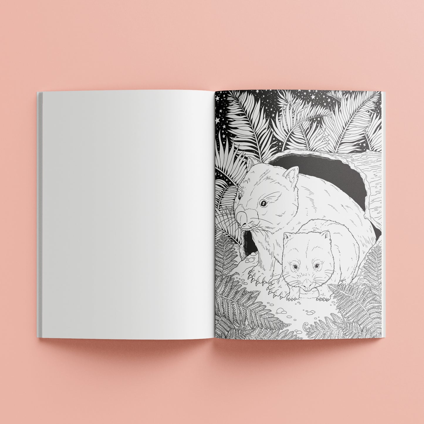 Hinkler - Kaleidoscope Colouring Kit Australian Nature