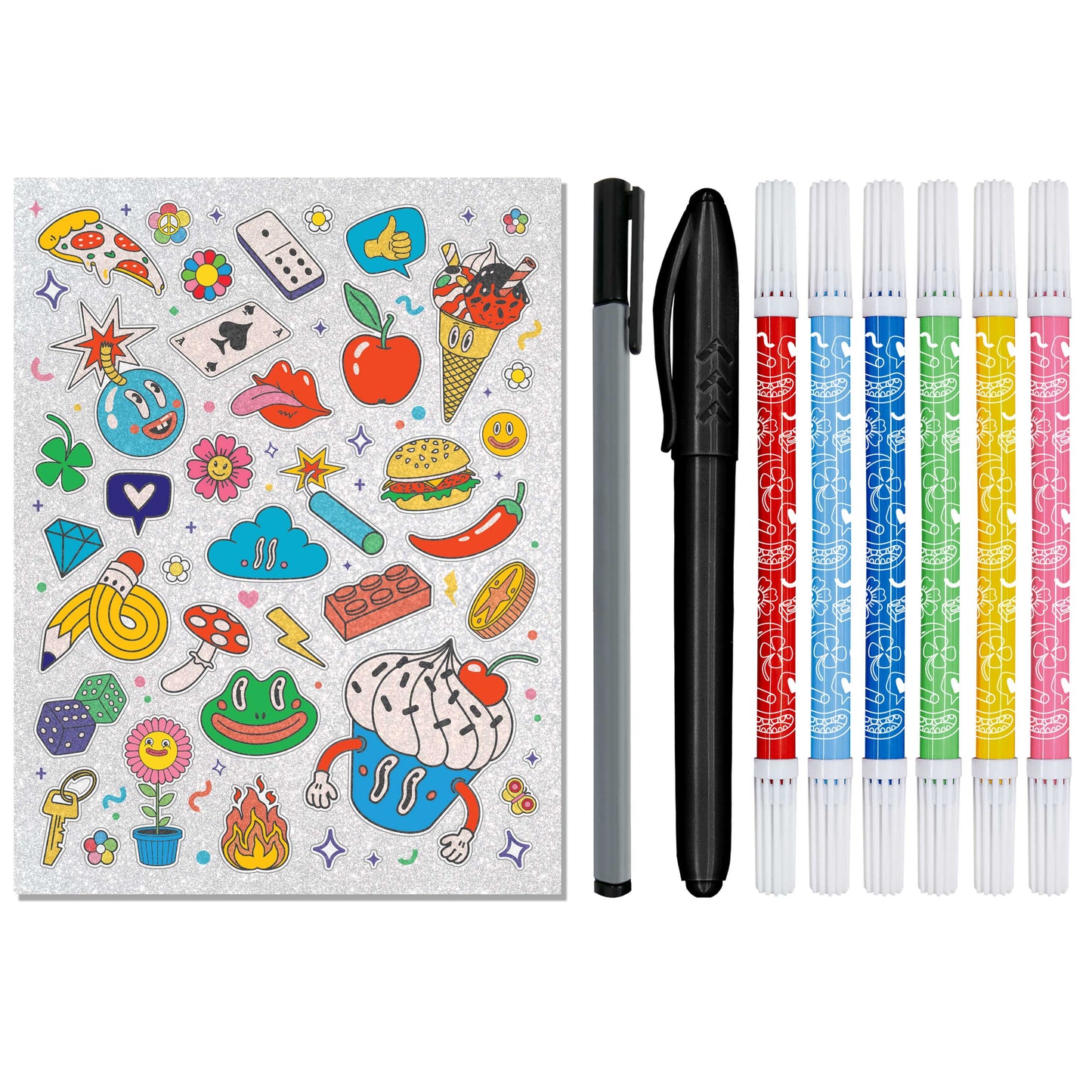 Hinkler Kaleidoscope Colouring Doodling Worlds
