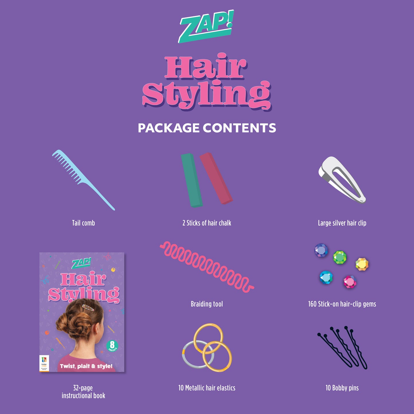 Hinkler Zap! Hair Styling