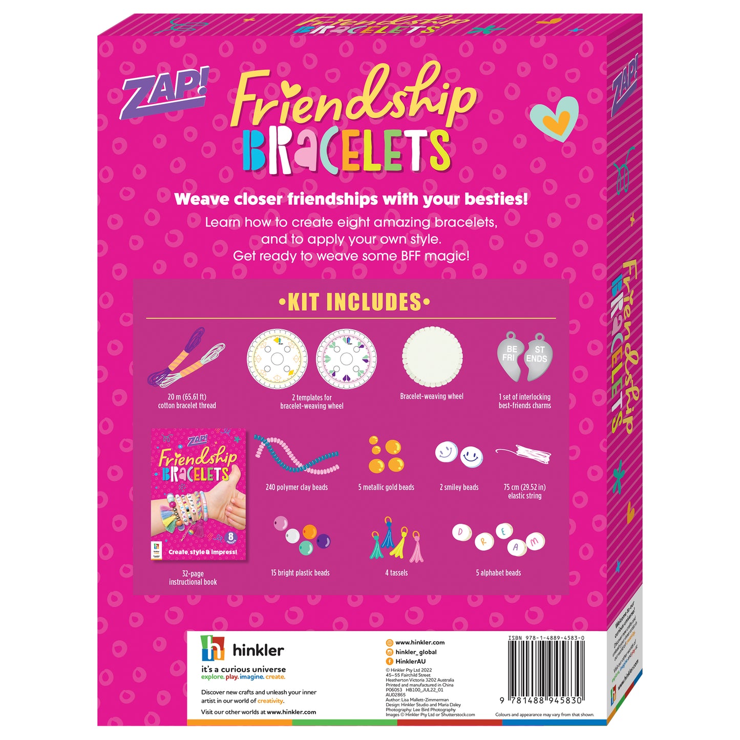 Hinkler Zap! Friendship Bracelets