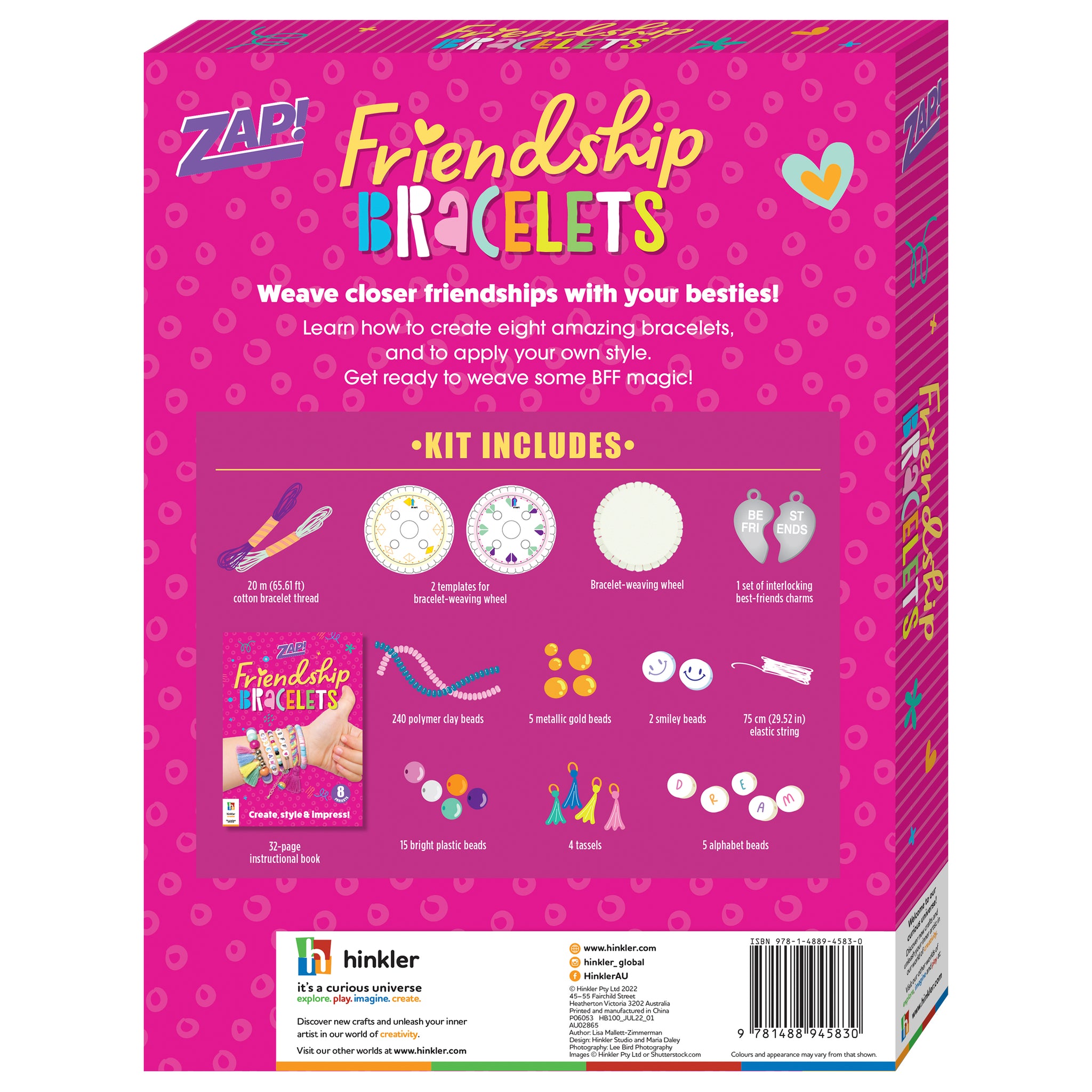 Hinkler Zap! Friendship Bracelets