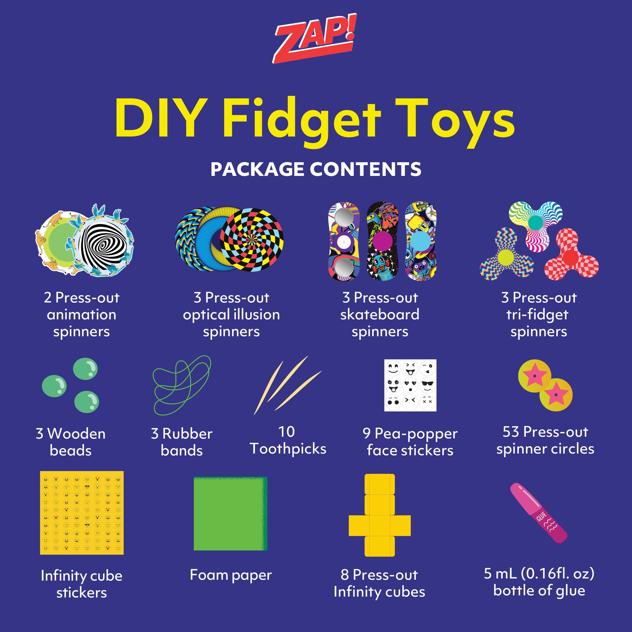 Hinkler Zap! DIY Fidget Toys
