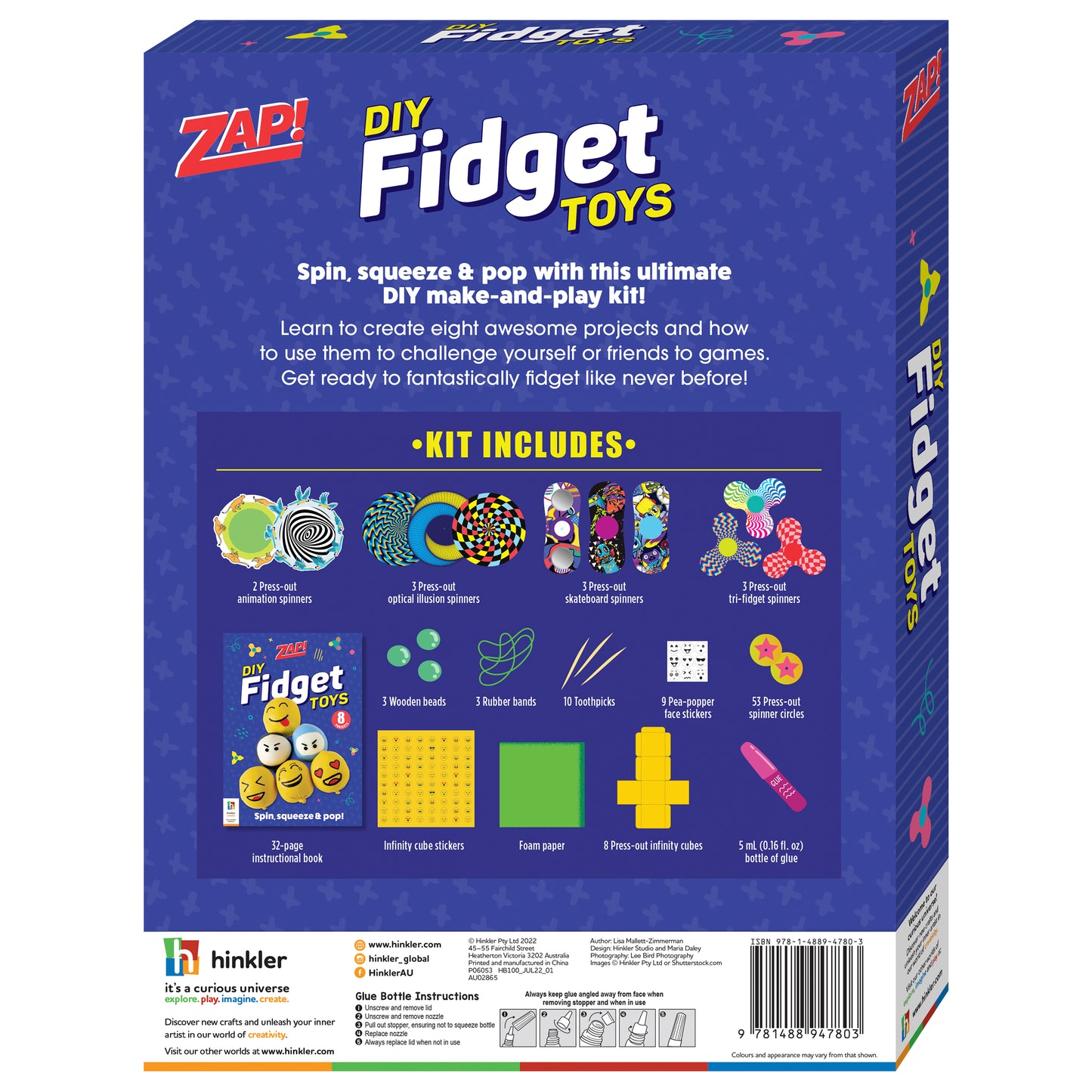 Hinkler Zap! DIY Fidget Toys