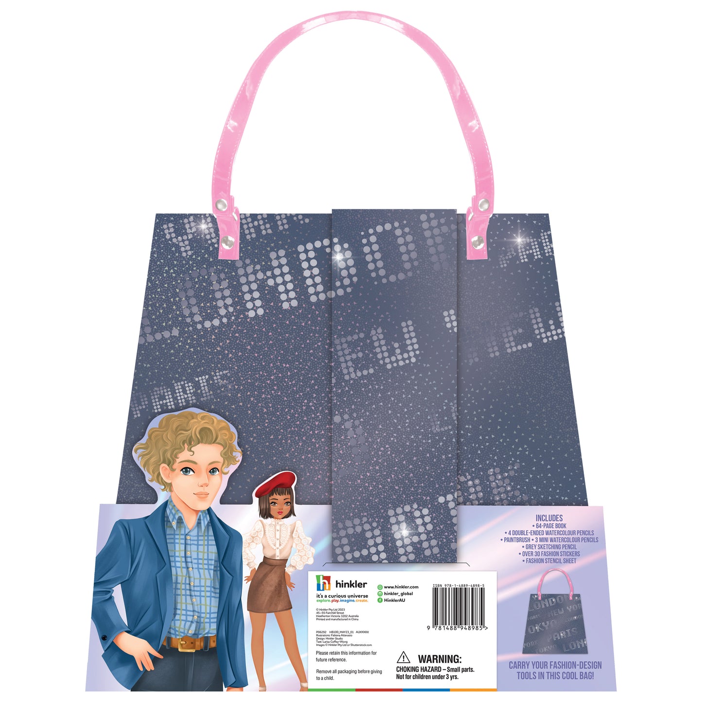 Pop Fashion Fashion Week Tote Bag and Portfolio