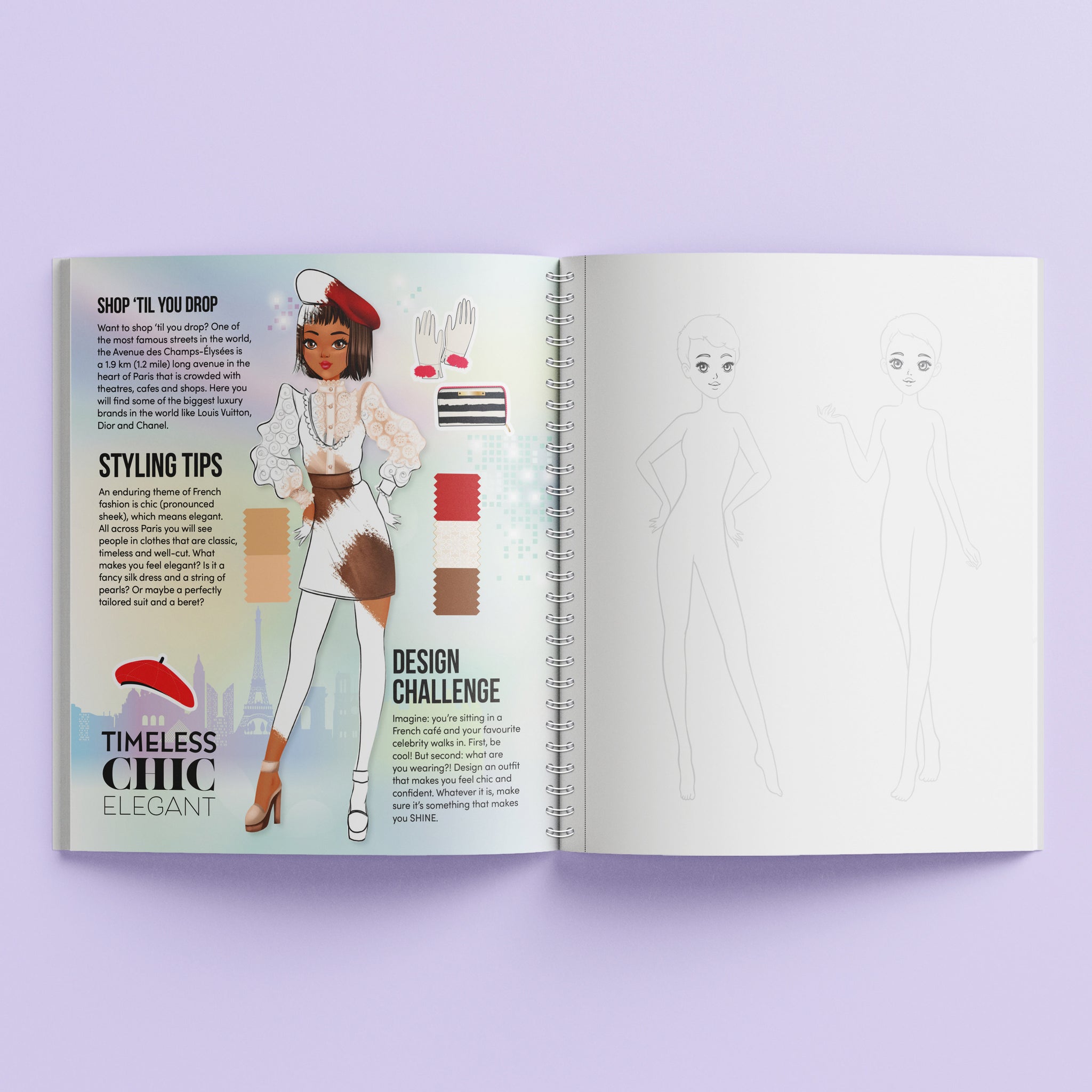 Pop Fashion Fashion Week Tote Bag and Portfolio