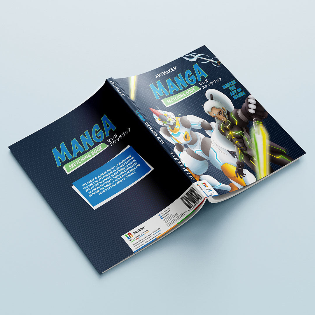 Hinkler Art Maker Manga Sketching Book