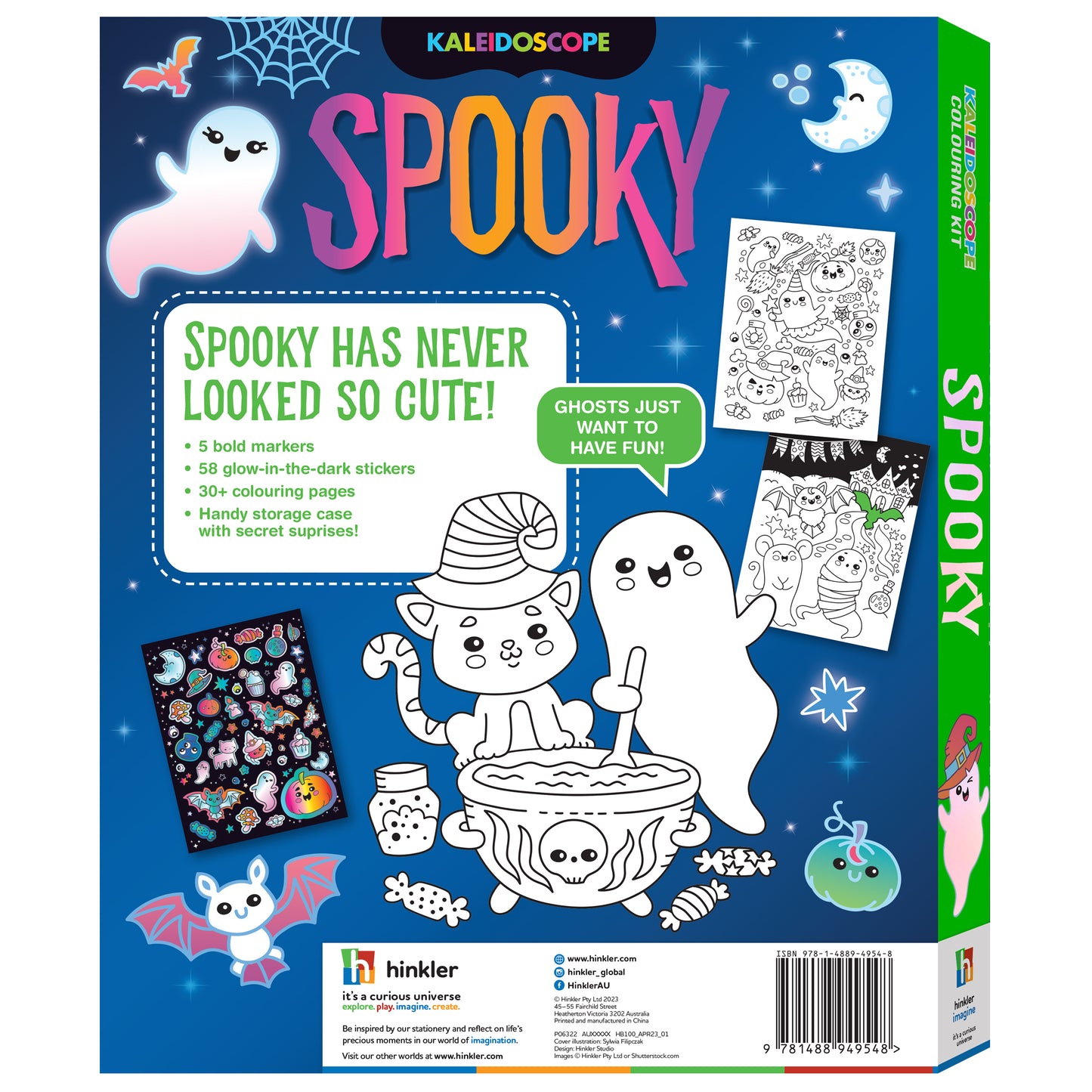 Kaleidoscope Spooky Colouring Kit
