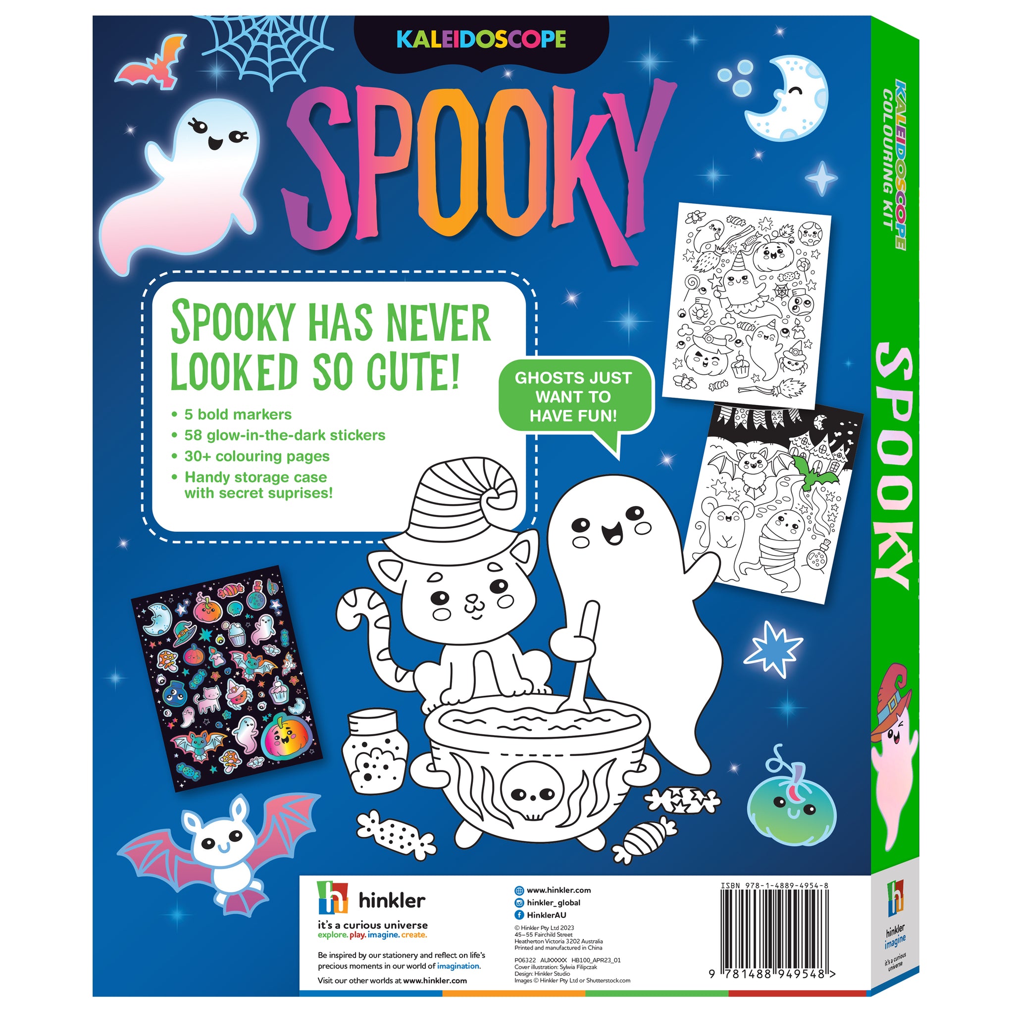 Kaleidoscope Spooky Colouring Kit