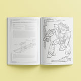 Hinkler Manga to the Max Drawing and Colouring Book: Robots