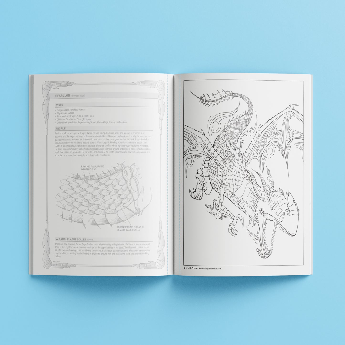 Hinkler Manga to the Max Drawing and Colouring Book: Dragons