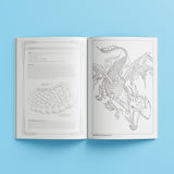 Hinkler Manga to the Max Drawing and Colouring Book: Dragons