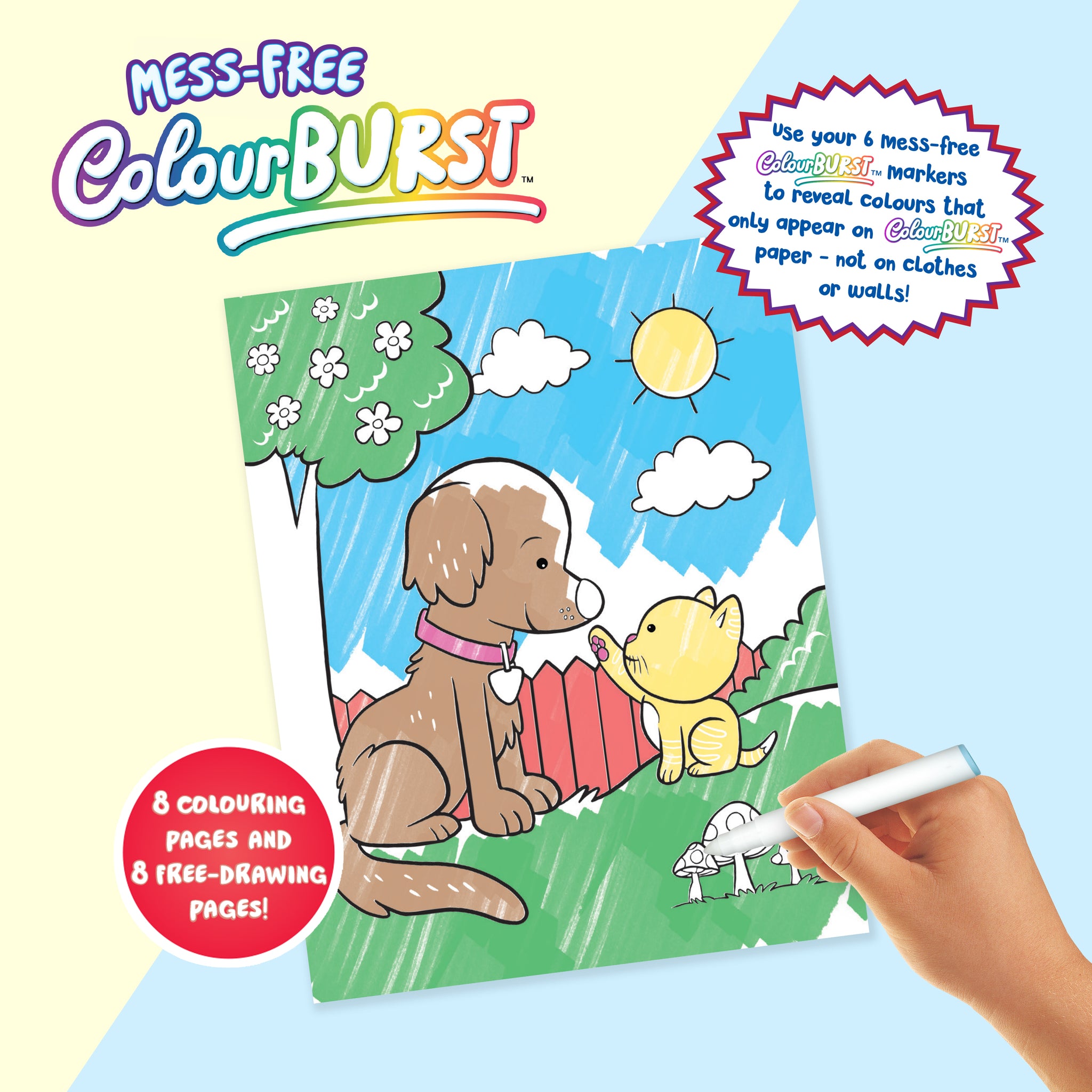 Inkredibles Colour Burst: Puppies and Kittens