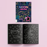 Hinkler Kaleidoscope Sticker Colouring Neon Dreams
