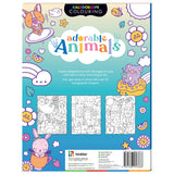 Hinkler Kaleidoscope Sticker Colouring Adorable Animals