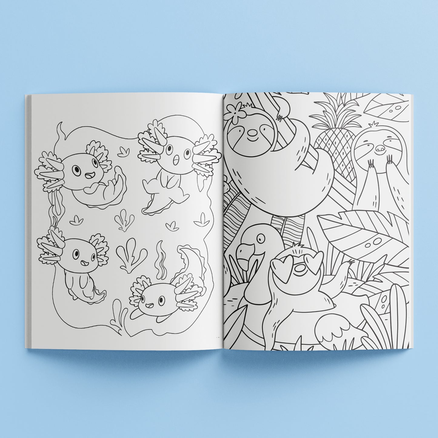 Hinkler Kaleidoscope Sticker Colouring Adorable Animals
