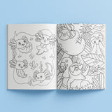 Hinkler Kaleidoscope Sticker Colouring Adorable Animals