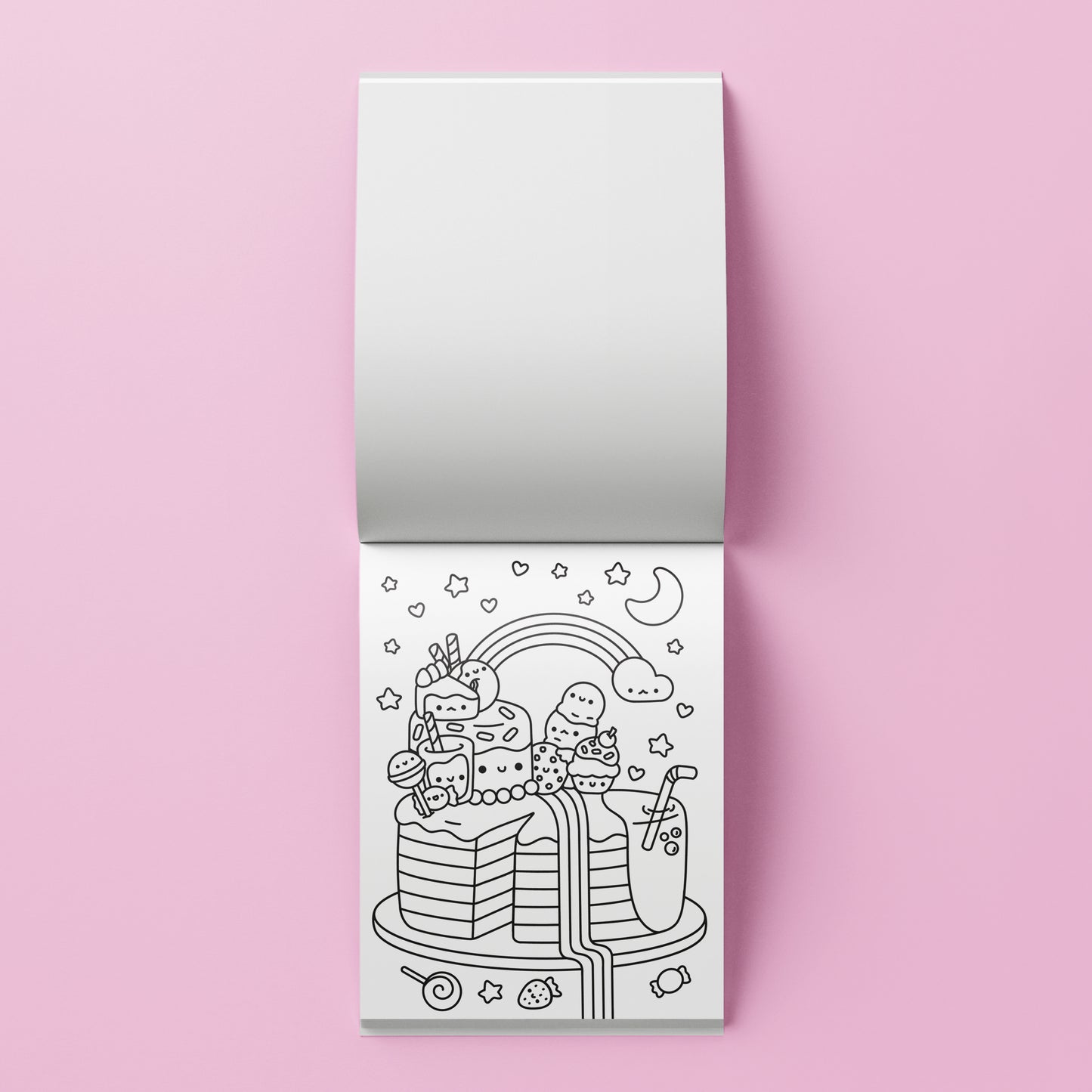 Hinkler Kaleidoscope Colouring Kawaii Sweetlings Kit