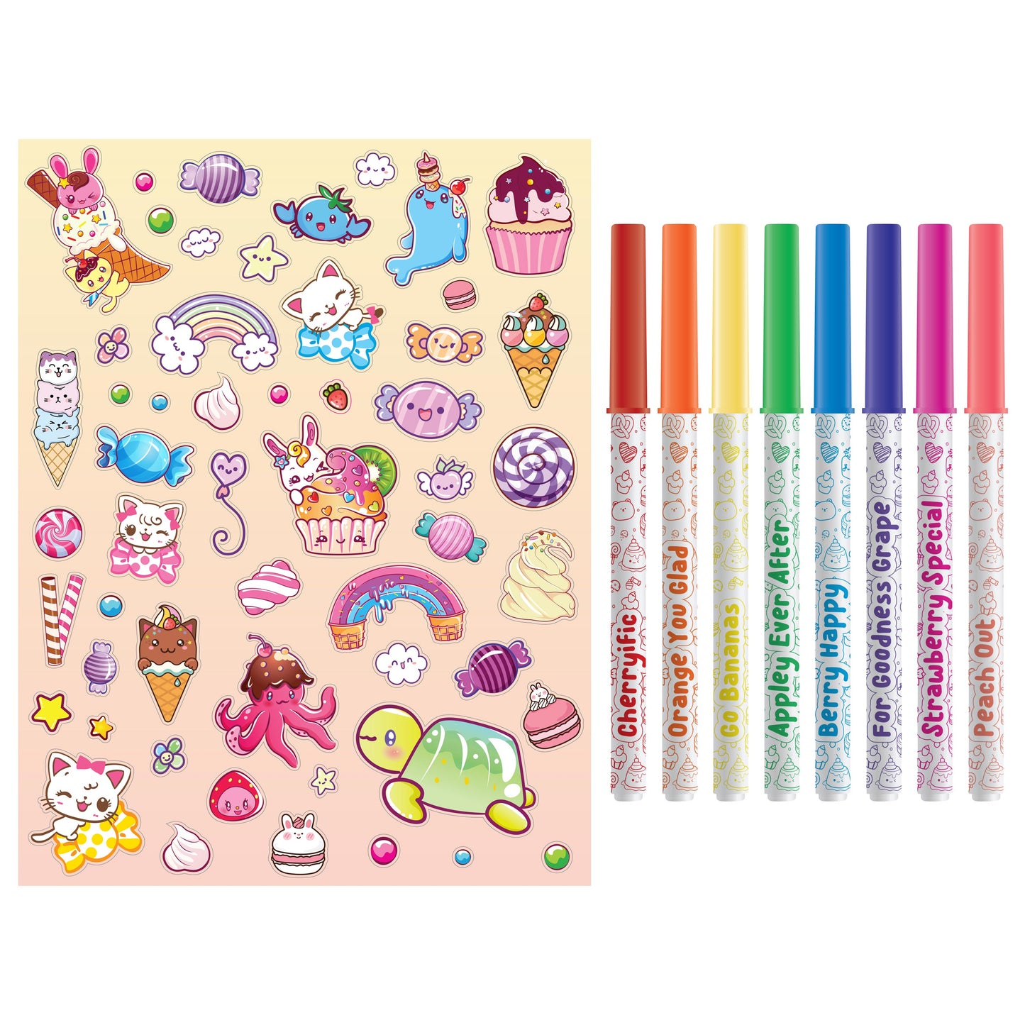 Hinkler Kaleidoscope Colouring Kit Sweet Dreams