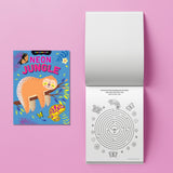 Hinkler Kaleidoscope Colouring Kit Neon Jungle