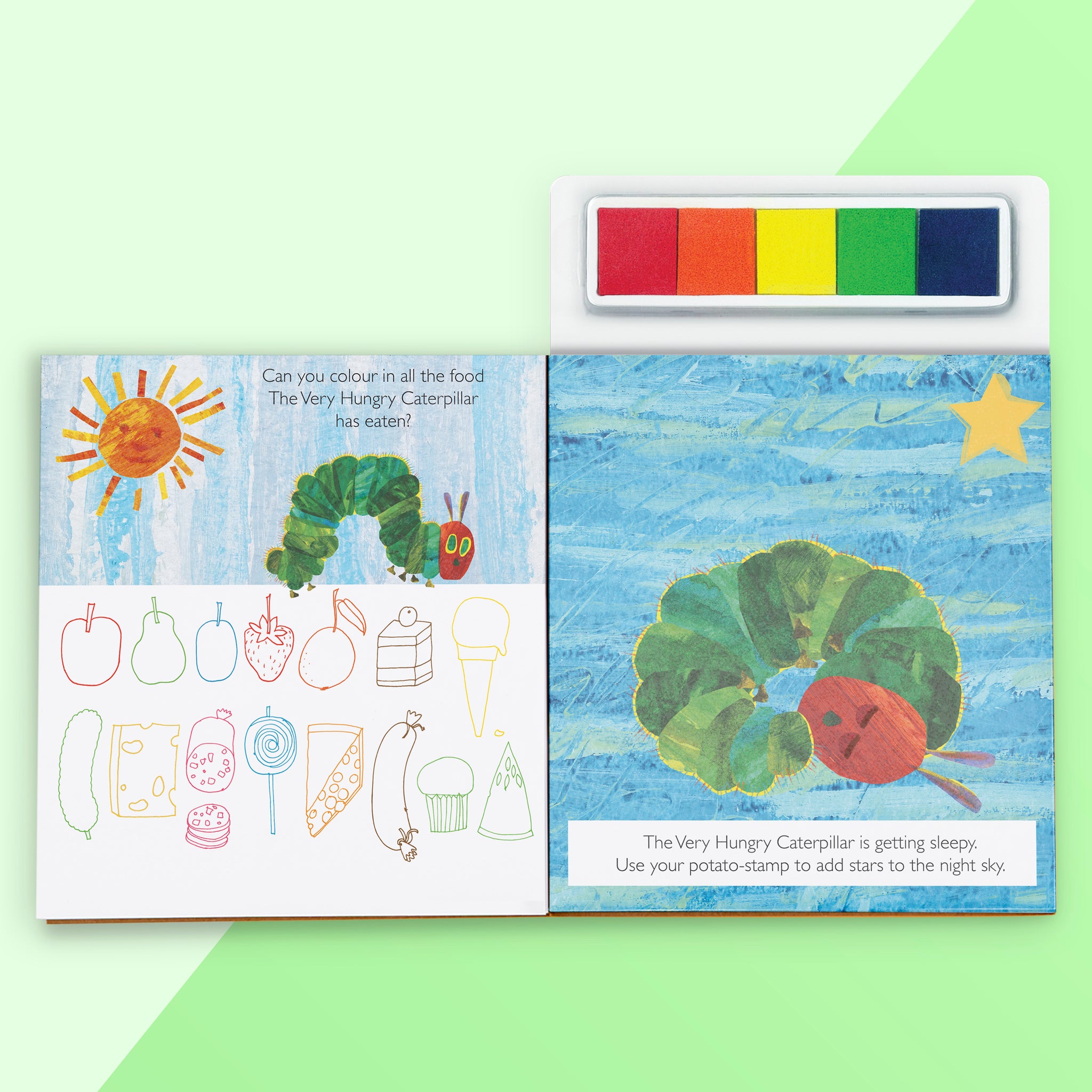 Hinkler The Very Hungry Caterpillar Finger Prints