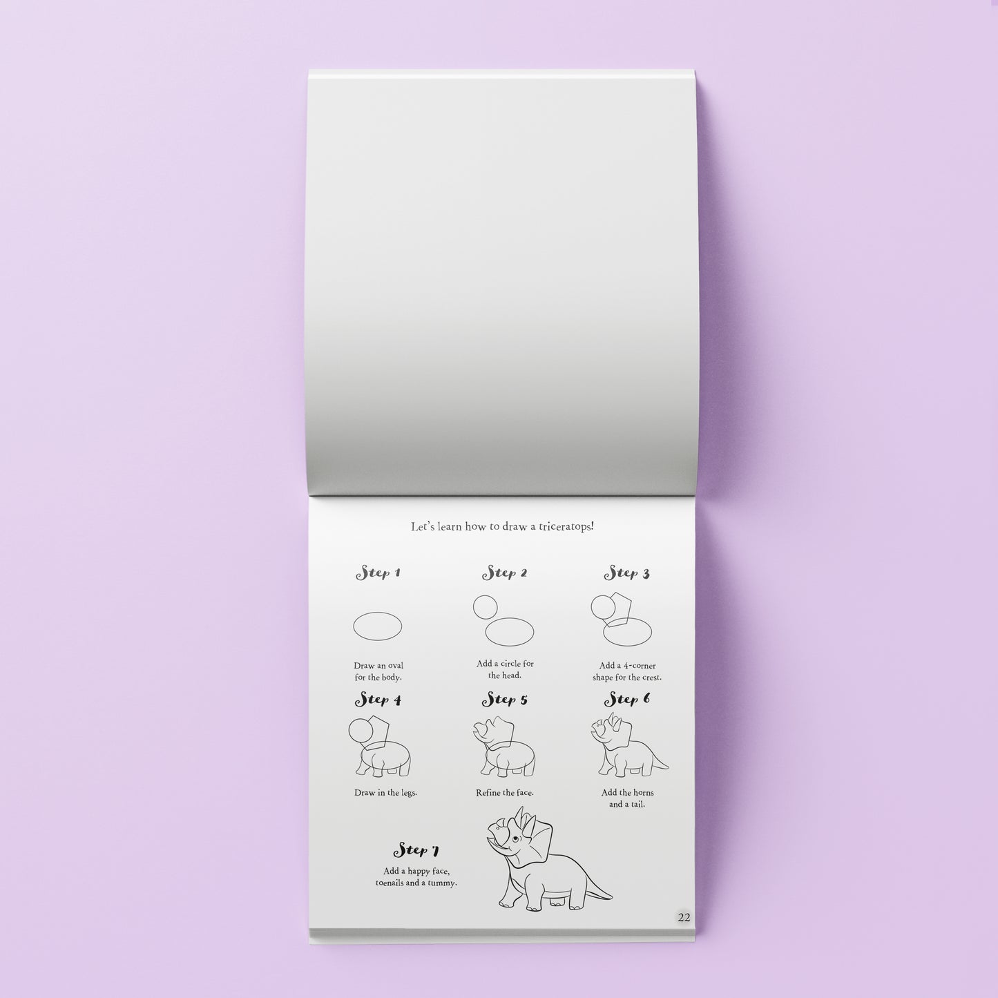 Hinkler Discover the Dinosaurs Colouring & Activity Set