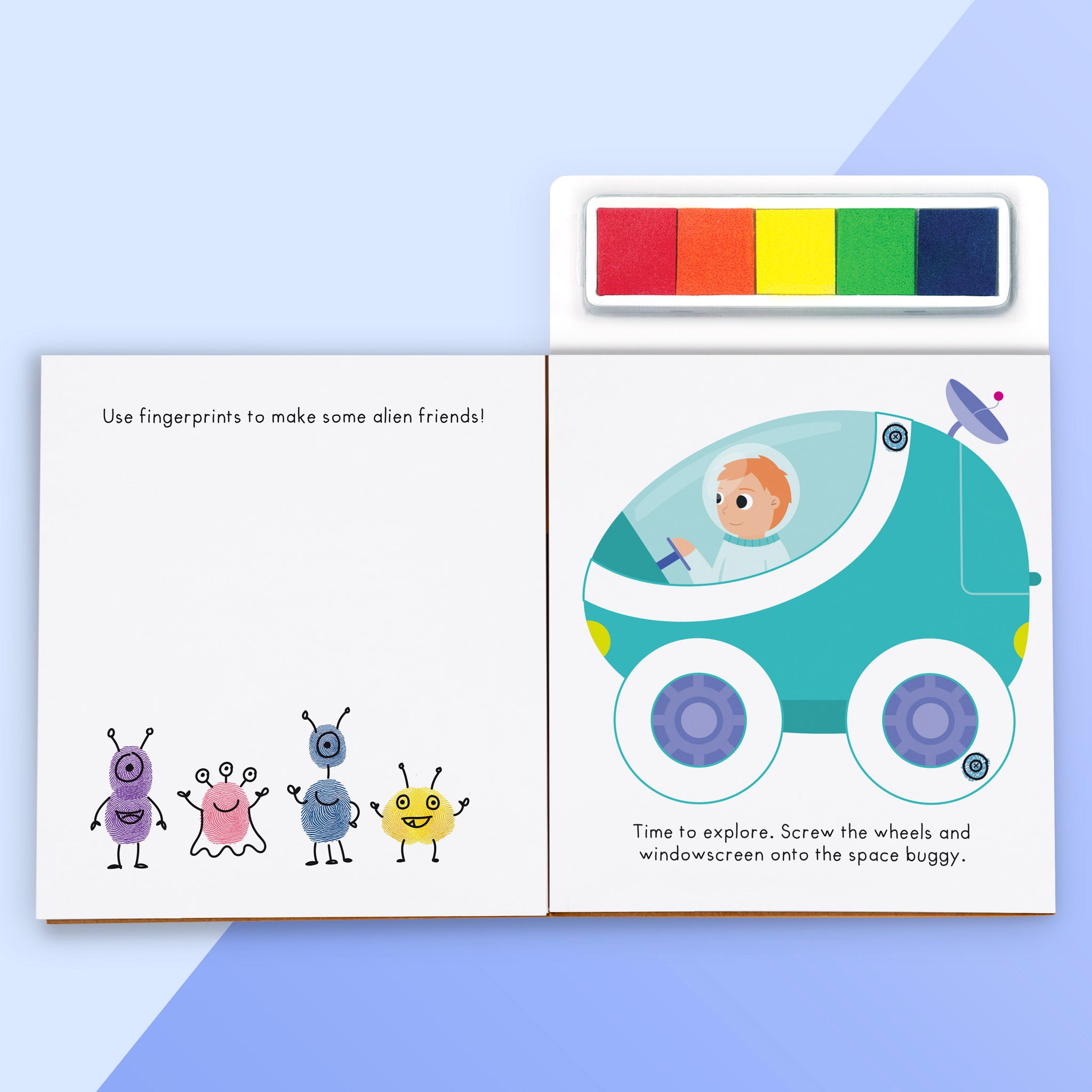 Hinkler Space Adventure Finger Prints