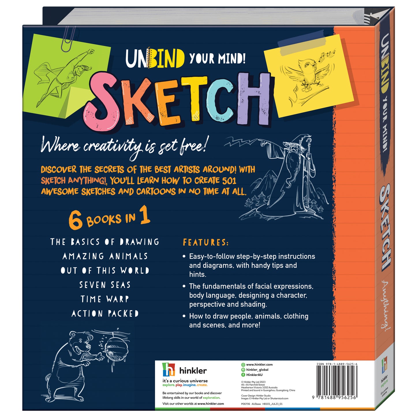 Hinkler Unbinders Sketch Anything