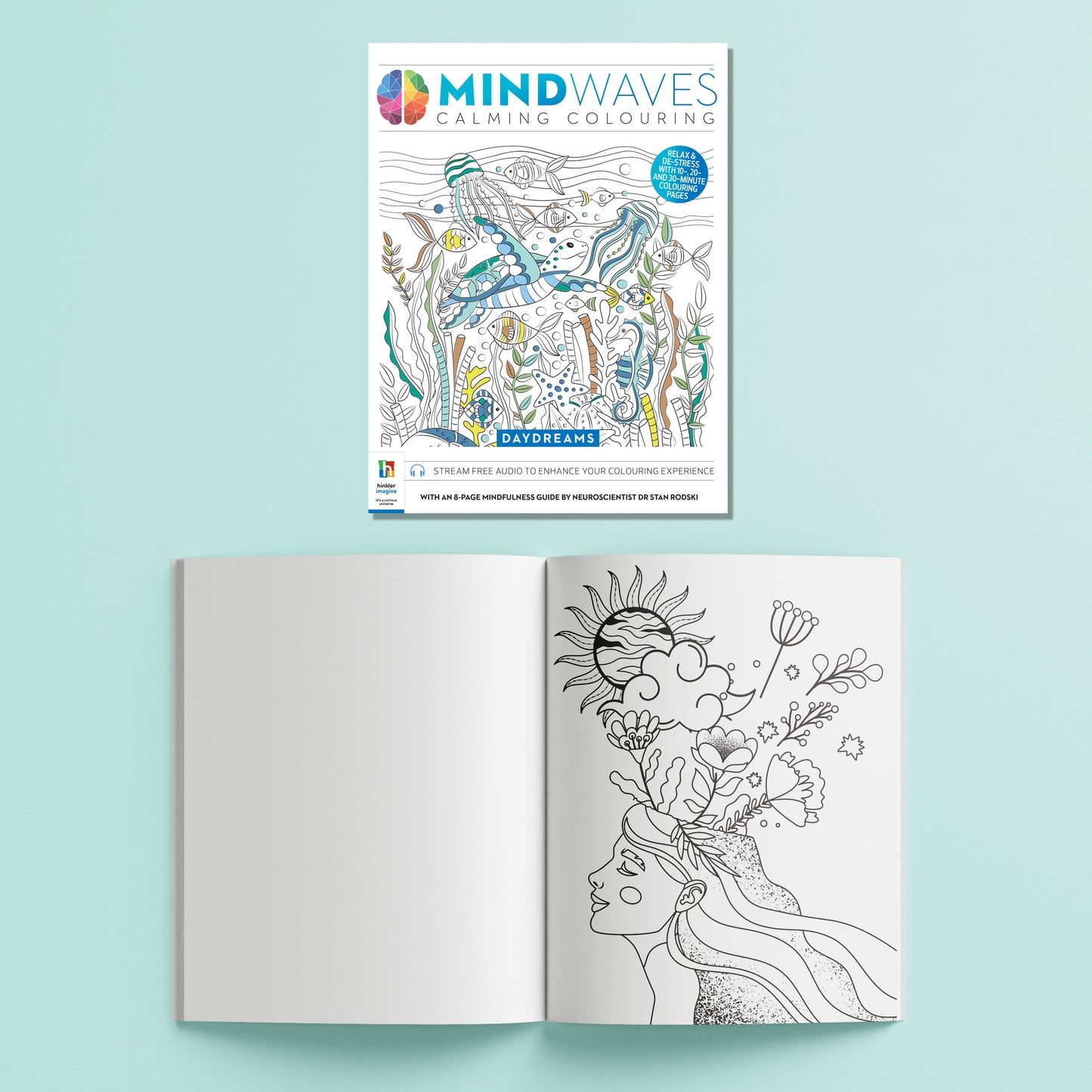 Mindwaves Colouring Nature Daydreams Carry Case