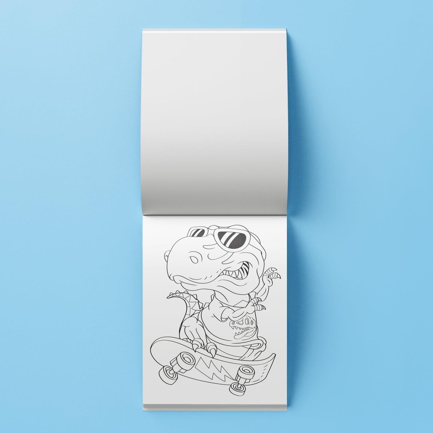 Hinkler Kaleidoscope Dino Disco Colouring Kit