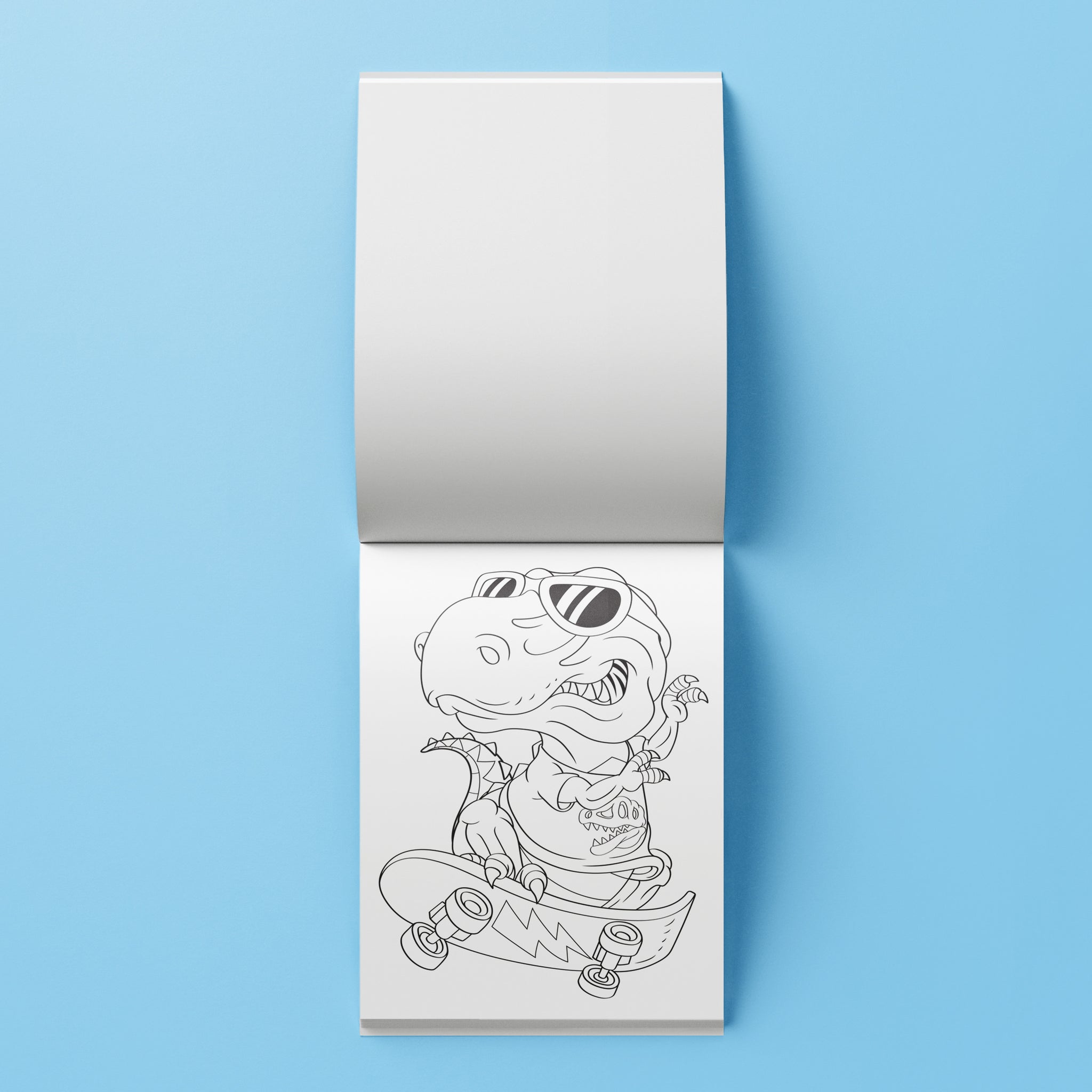 Hinkler Kaleidoscope Dino Disco Colouring Kit