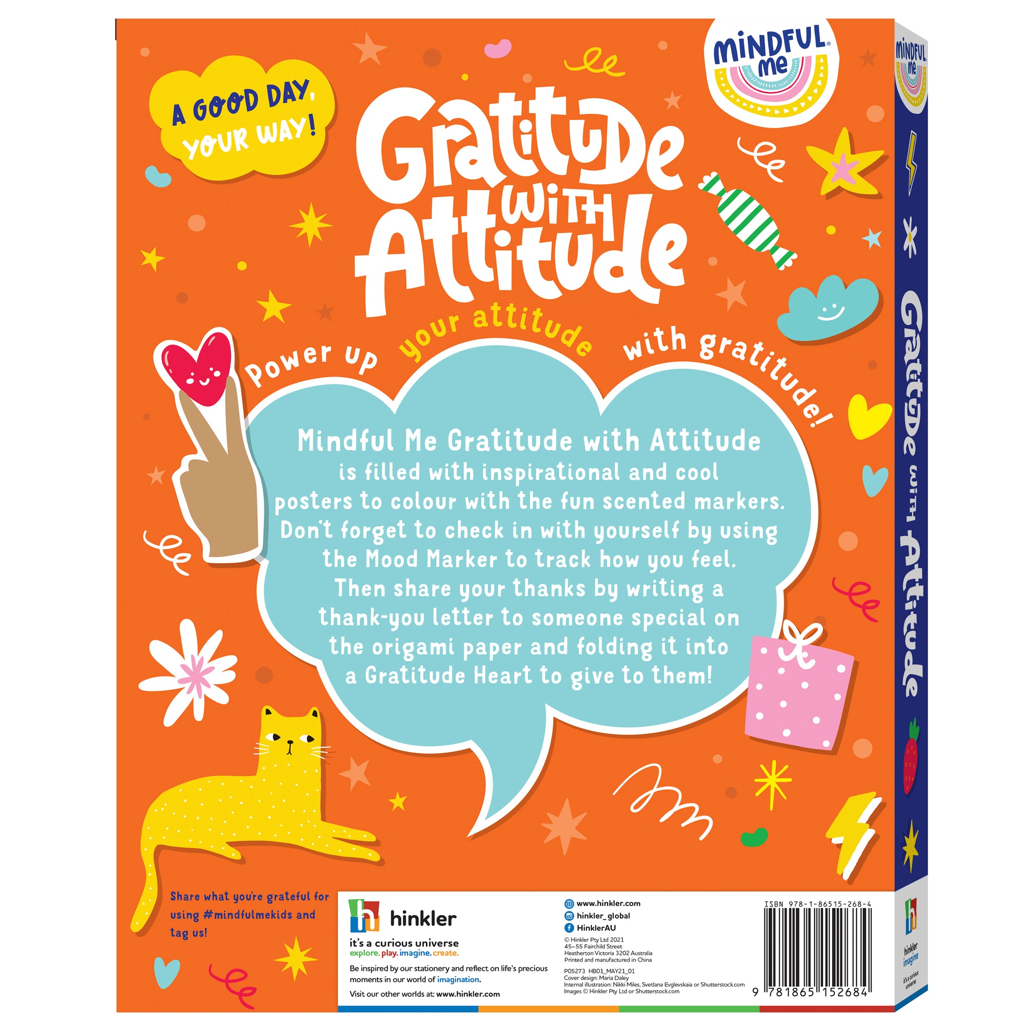 Mindful Me Gratitude with Attitude Colouring Kit