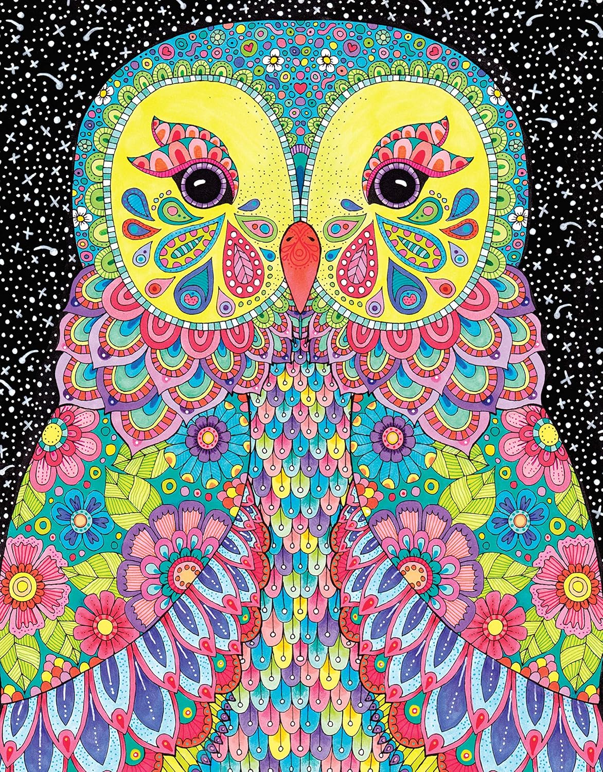 Hello Angel: Owls Wild & Whimsical